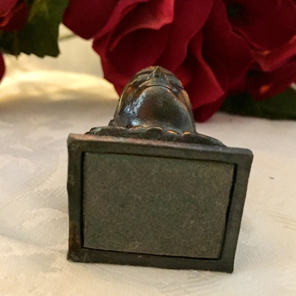 🇺🇸Vintage Miniature JFK Bronze Bust🇺🇸 - Picture 7 of 7